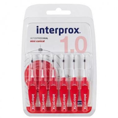 Vitis Interprox 4G Mini Conico 1.0MM. 6UND  DENTAID