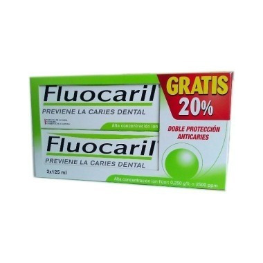 Fluocar Bif Pasta Dental 2X125ML  UNILEVER ESPA&Ntilde;A SA