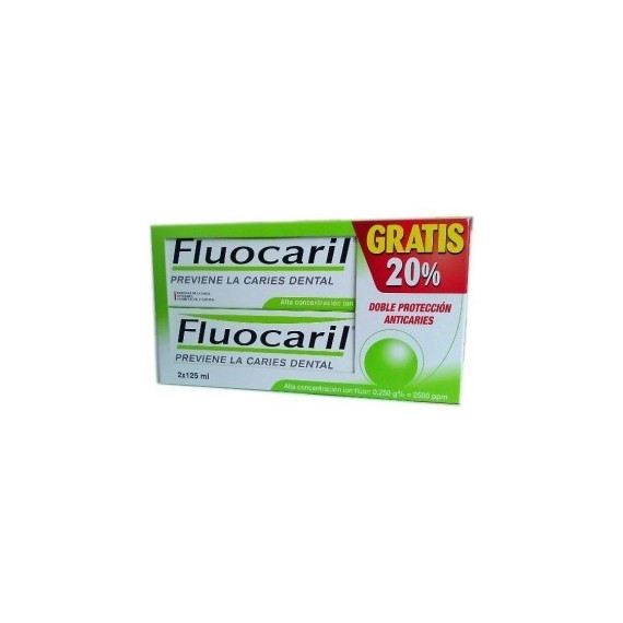 Fluocar Bif Dentifrice 2X125ML UNILEVER SPAIN S.A.
