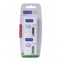 Vitis Cinta Dental Pack Fluor y Menta 2UND  DENTAID