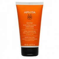 APIVITA Acondicionador Brillo y Vitalidad Cabello Normal 150 Ml. - Guanxe Atlantic Marketplace
