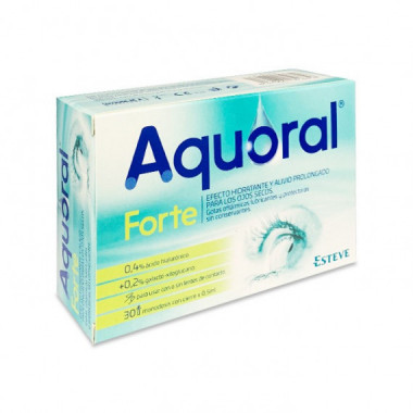 Aquoral Forte Gotas Oftalmicas 30  ESTEVE PHARMACEUTICALS SA