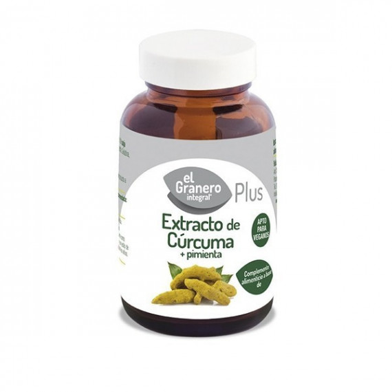 EL GRANERO Curcuma+pimienta Bio 60CAPS 440MG