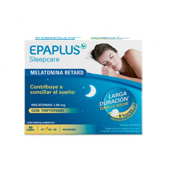 Epaplus Melatonina Forte+retard 1,98MG+TRIPT 60 Comp  PEROXFARMA