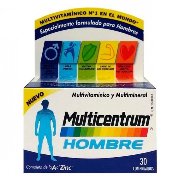 Multicentrum Hombre 30 Comp  GSK CH