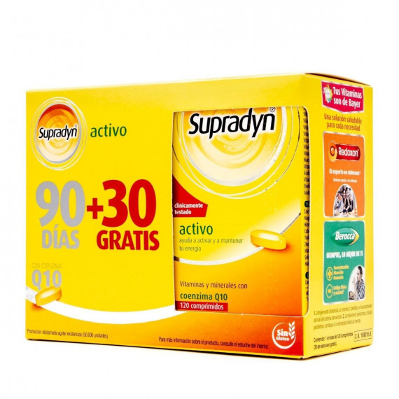 Supradyn Promo Activo 90+30  BAYER
