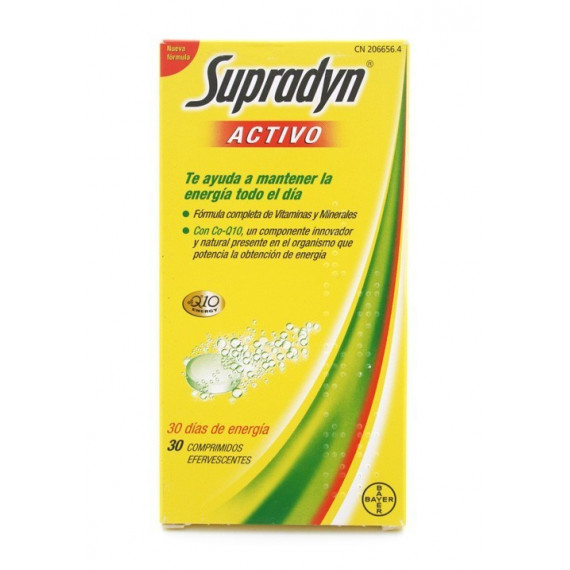 Supradyn Activo 30 Comp Eferves  BAYER