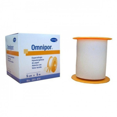 Omniplast Esparadrapo 2,5X5 M Tela  HARTMANN