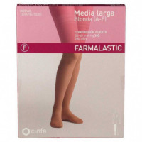 Farmalastic Media Larga Blonda Beige Pñ  CINFA