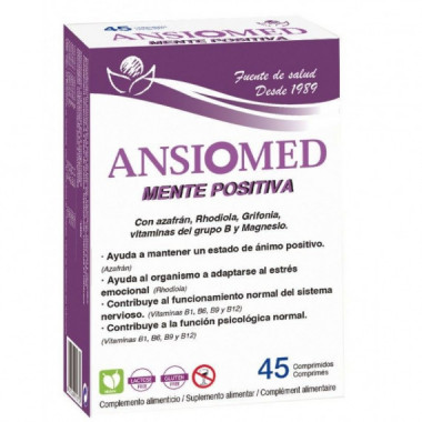 Ansiomed Mente Positiva 45 Comp  HERBETOM INTERNACIONAL SL