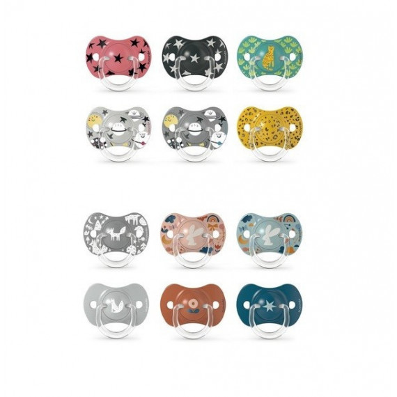 SUAVINEX Chupete Silicona Fisiologico  +18 M 2 Unidades