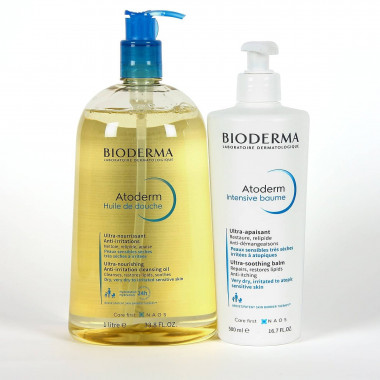 BIODERMA Pack Atoderm Intens 500+ACEITE Ducha 1L
