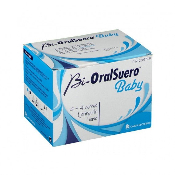 Bioralsuero Baby 4+4 Sobres  CASEN RECORDATI