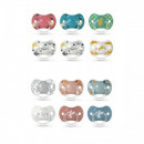 SUAVINEX Chupete Silicona Fisiologico  0-6 M 2 Unidades