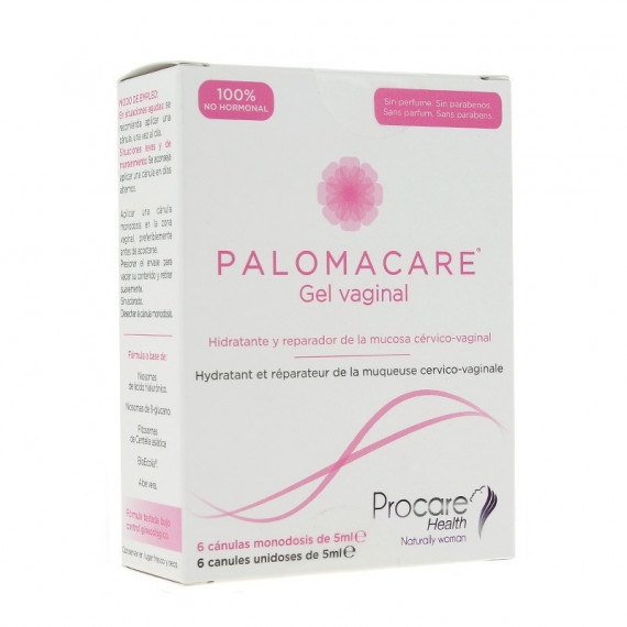 Palomacare Gel Vaginal Monodosis 6 Canulas 5 Ml  PROCARE HEALTH IBERIA