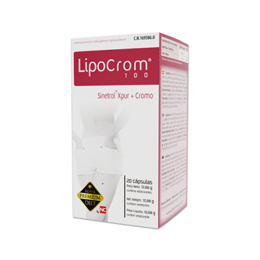 Enece Lipocrom 20 Caps  NUTRIHEALTH COMPANY SPAIN, SL