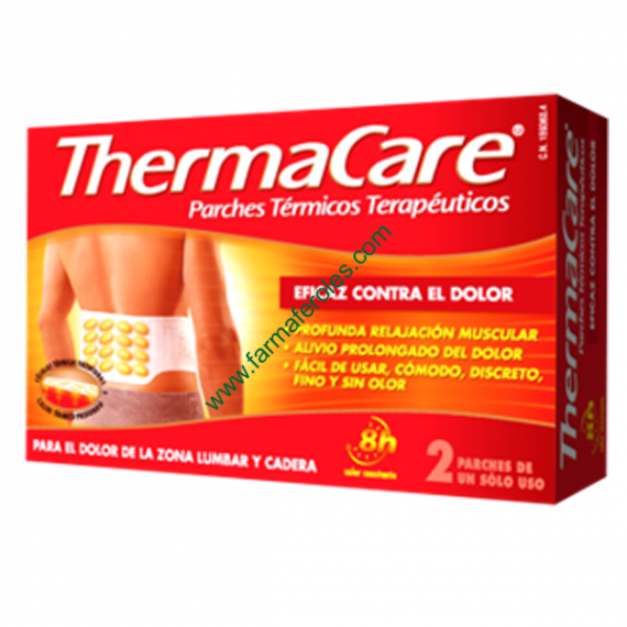 Thermacare Parche Termico Zona Lumbar Cadera 2 Parches  ANGELINI PHARMA ESPAÑA