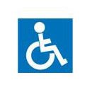 ETIQUETA SEÑALIZACION INVALIDOS