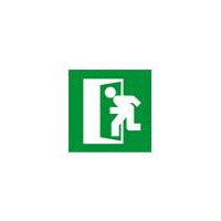 ETIQUETA SEÑALIZACION SALIDA EMERGENCIA