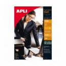 PAPEL APLI DIN A4 DE 120 grs.MATT PAPER 100 hojas