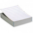 PAPEL CONTINUO 380X11,1H.PAUTADO (2500 hojas)