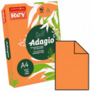 PAPEL FOTOCOPIA DIN A4 NARANJA 500 hojas
