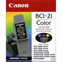 CARTUCHO CANON BCI 21C CARGA COLOR ORIGINAL - Guanxe Atlantic Marketplace