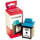 CARTUCHO LEXMARK Z12/Z32 NEGRO ORIGINAL N.50
