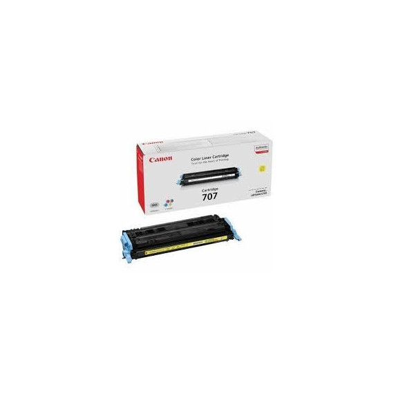 TONER CANON LASER CRG707 AMARILLO ORIGINAL