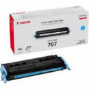 TONER CANON LASER CRG707 CYAN ORIGINAL