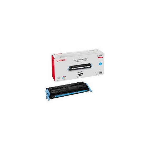 TONER CANON LASER CRG707 CYAN ORIGINAL