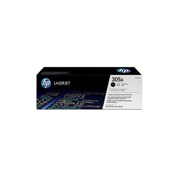 TONER HP LASER COLOR 305A NEGRO ORIGINAL