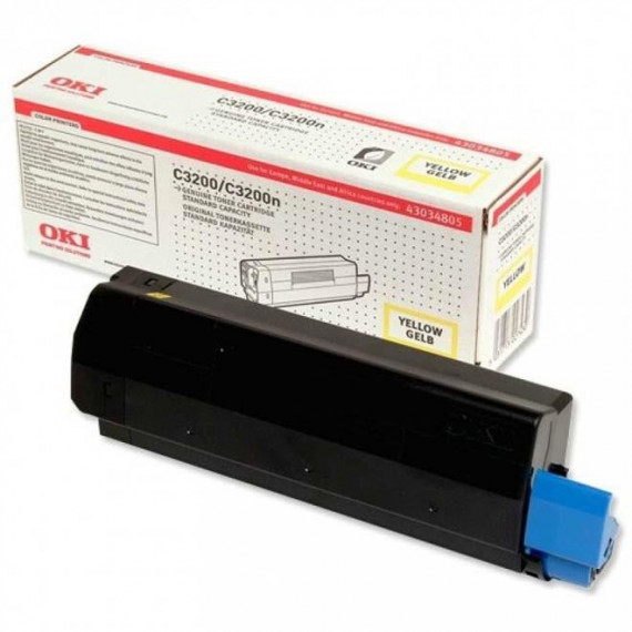 TONER OKI C3200 AMARILLO ORIGINAL