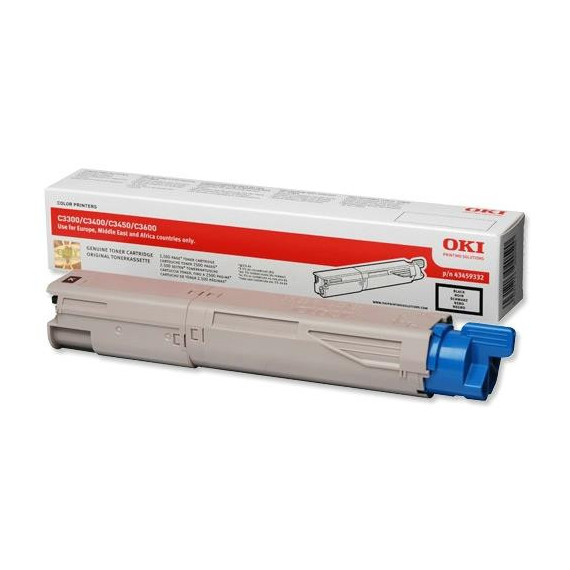 TONER OKI C3300/3400 NEGRO ORIGINAL 2500 PAG.
