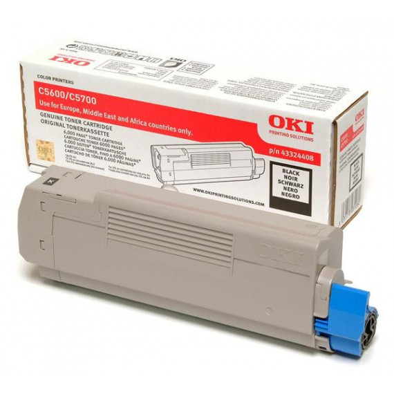 TONER OKI C5600/5700 NEGRO ORIGINAL