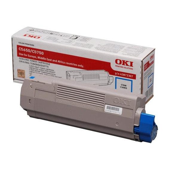 TONER OKI C5650/5750 CYAN ORIGINAL