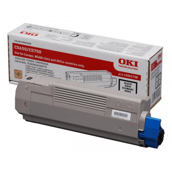 TONER OKI C5650/5750 NEGRO ORIGINAL