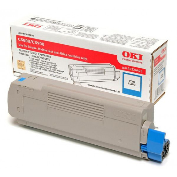 TONER OKI C5800/5900 CYAN ORIGINAL