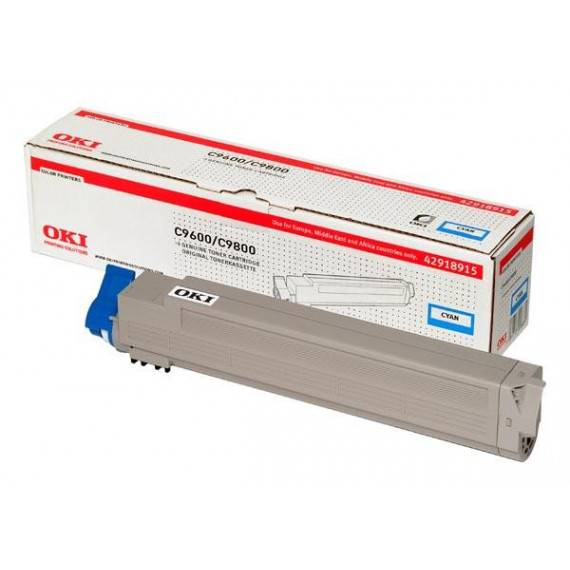 TONER OKI C9600/9650 CYAN ORIGINAL 15000 pag