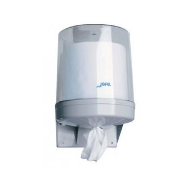 DISPENSADOR ROLLO PAPEL SECAMANOS MECHA PARED