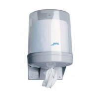 DISPENSADOR ROLLO PAPEL SECAMANOS MECHA PARED