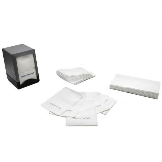 SERVILLETA ZIG ZAG 1 CAPA ECOL.SULF.14x14 (200 uni