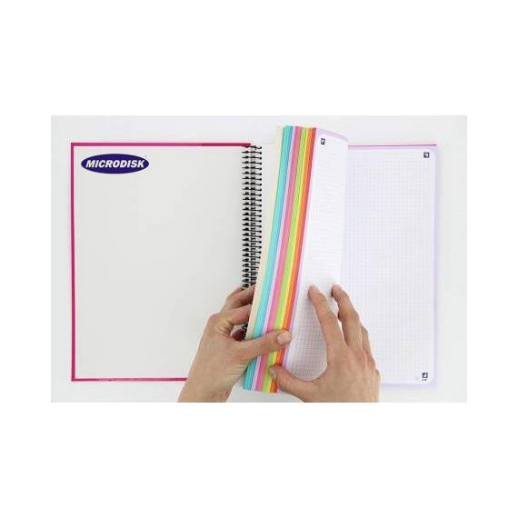 BLOC ESPIRAL FOLIO MICROPERFORADO 160 hojas