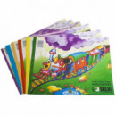 BLOC MANUALIDADES CARTULINA SURTIDO