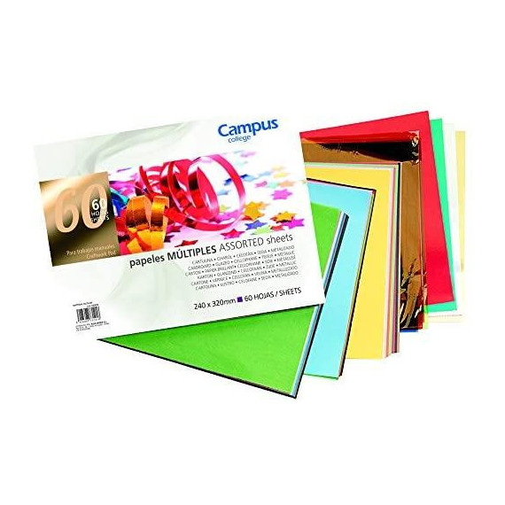 BLOC MANUALIDADES DE PAPELES SURTIDOS