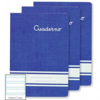 CUADERNO ESCOLAR CUARTO 16 HOJAS 2 RAYAS - Guanxe Atlantic Marketplace
