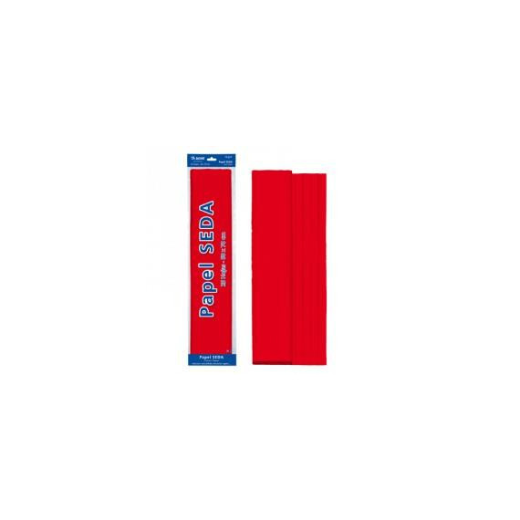 ROLLO PAPEL SEDA 50x65 ROJO (25 HOJAS)