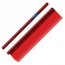 ROLLO PAPEL CELOFAN 50x65 ROJO (25 hojas)