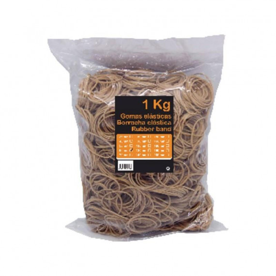GOMAS ELASTICAS BOLSA 1 KG.