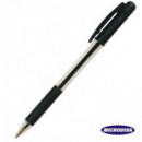 BOLIGRAFO TRATTO 1 GRIP NEGRO